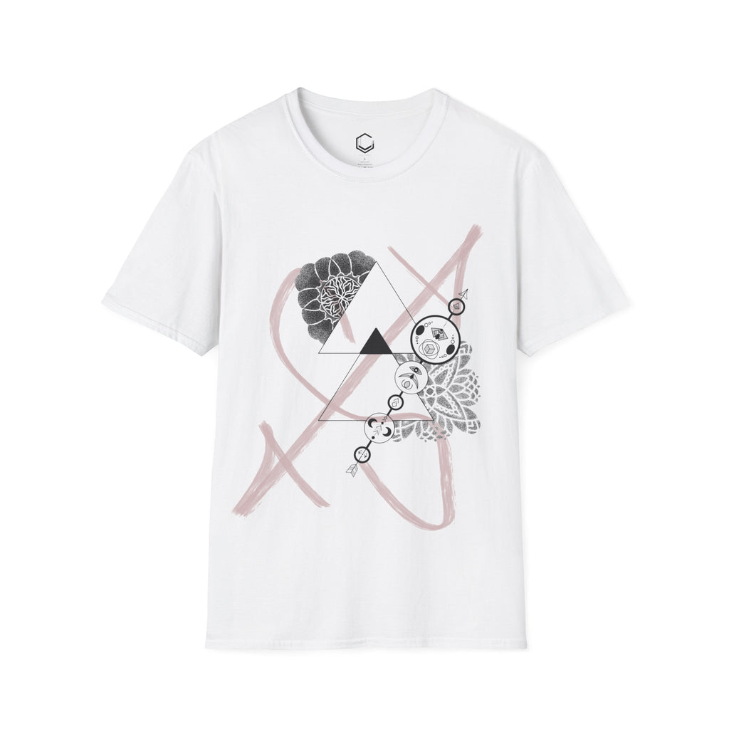 Abstract Design Oversized Boxy Tee | Unisex Relaxed Fit T-Shirt