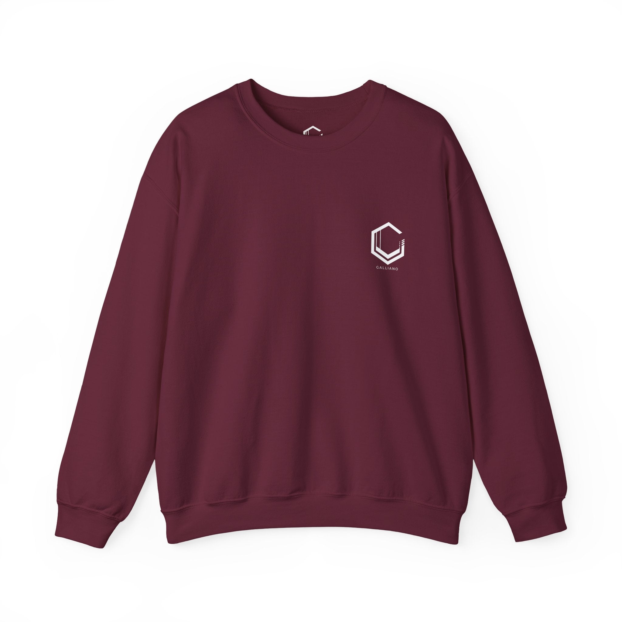Logo Heavy Blend Crewneck Sweatshirt | Unisex Cotton-Poly Blend