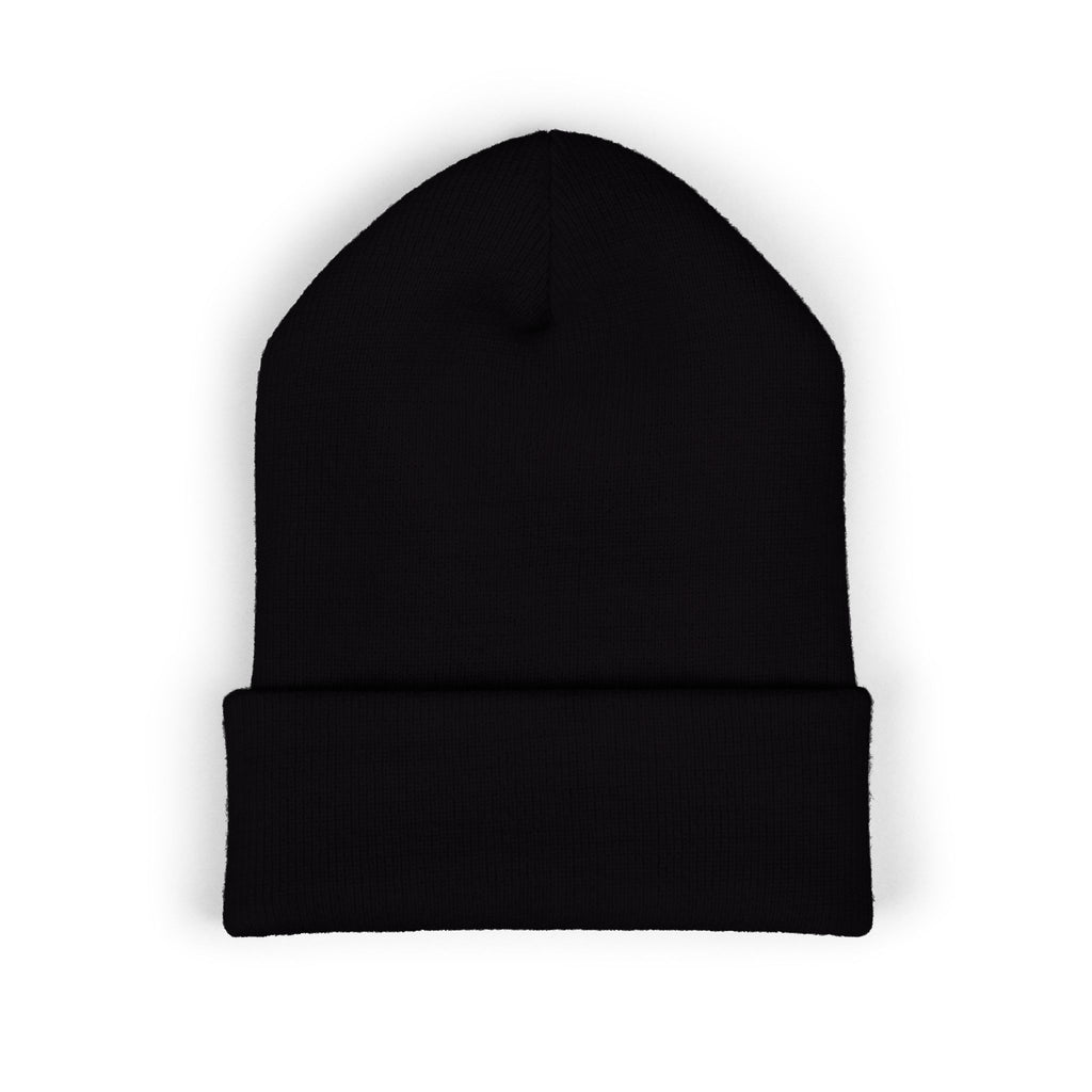 White Logo - Classic Cuffed Beanie (Embroidery)