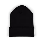 White Logo - Classic Cuffed Beanie (Embroidery)