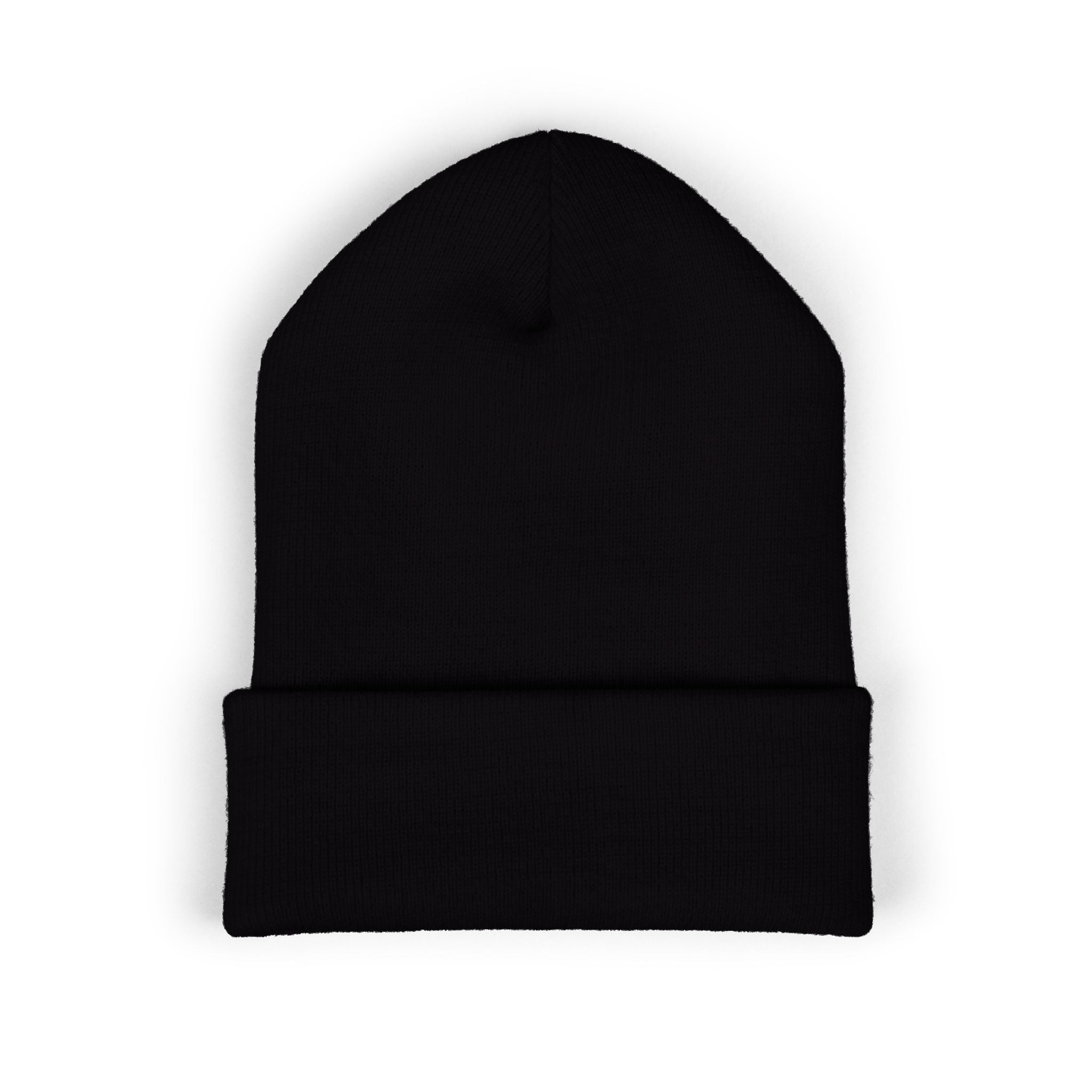White Logo - Classic Cuffed Beanie (Embroidery)