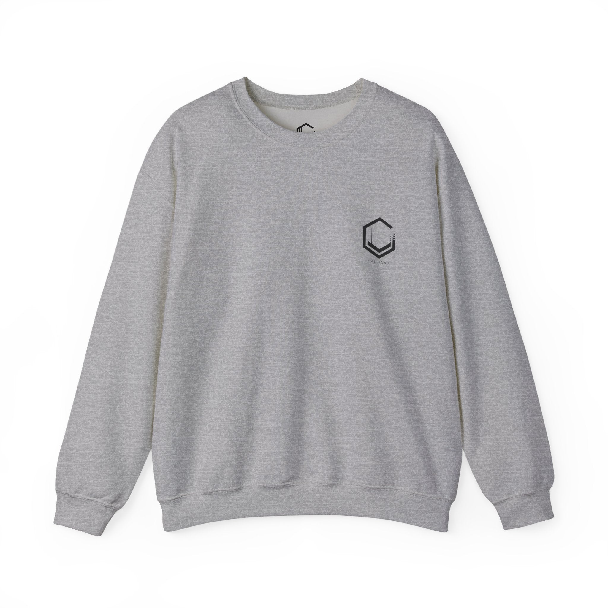 Logo Heavy Blend Crewneck Sweatshirt | Unisex Cotton-Poly Blend