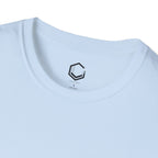 Minimalist Logo T-Shirt | Small Chest Emblem | Unisex Softstyle Tee