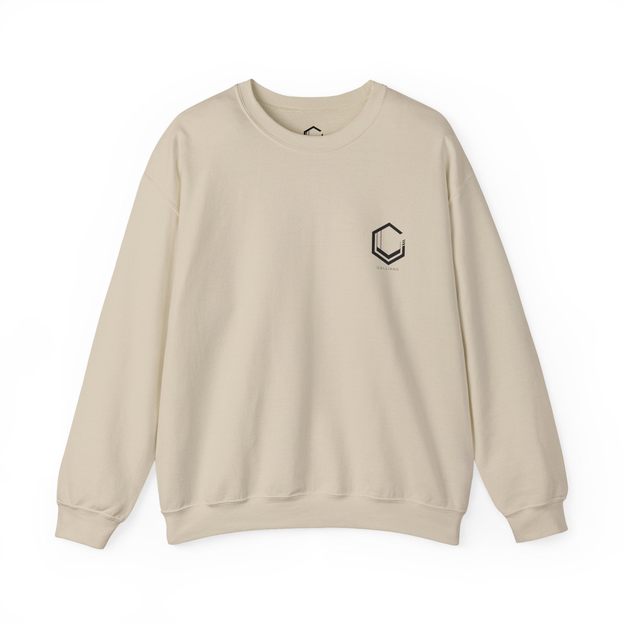 Logo Heavy Blend Crewneck Sweatshirt | Unisex Cotton-Poly Blend