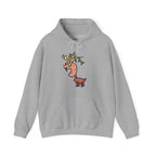 Cute Cartoon Reindeer Hoodie | Whimsical Sweatshirt