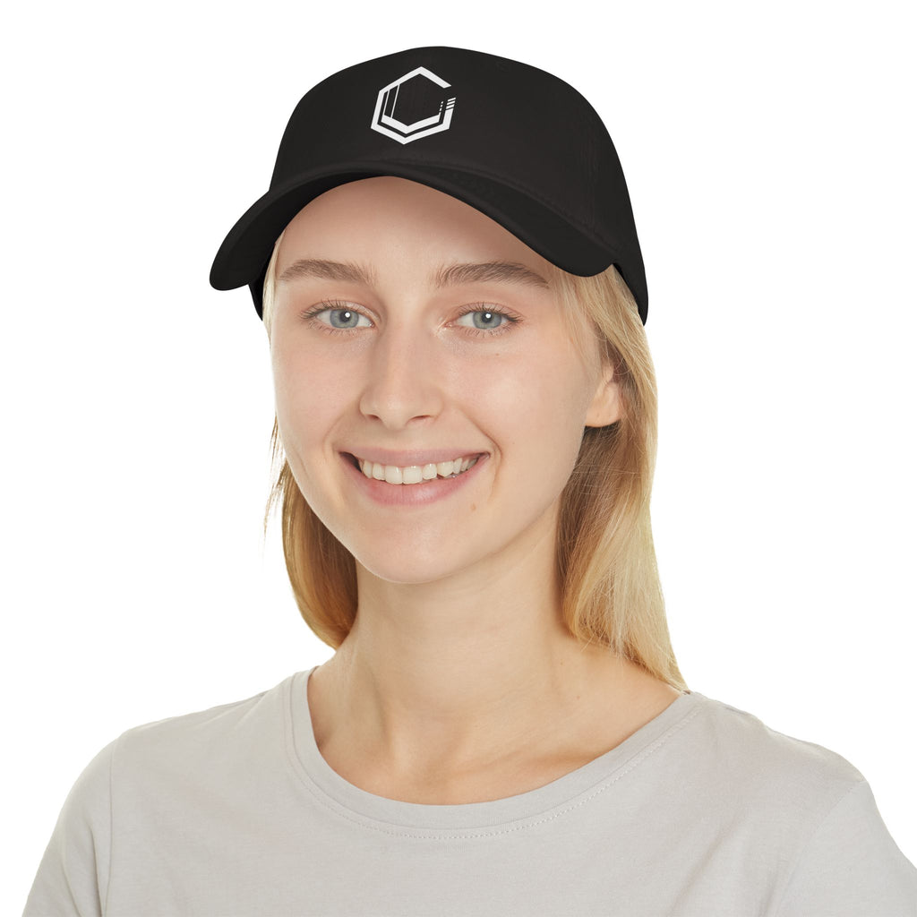 Logo Low Profile Baseball Cap | Minimalist Design | 100% Cotton