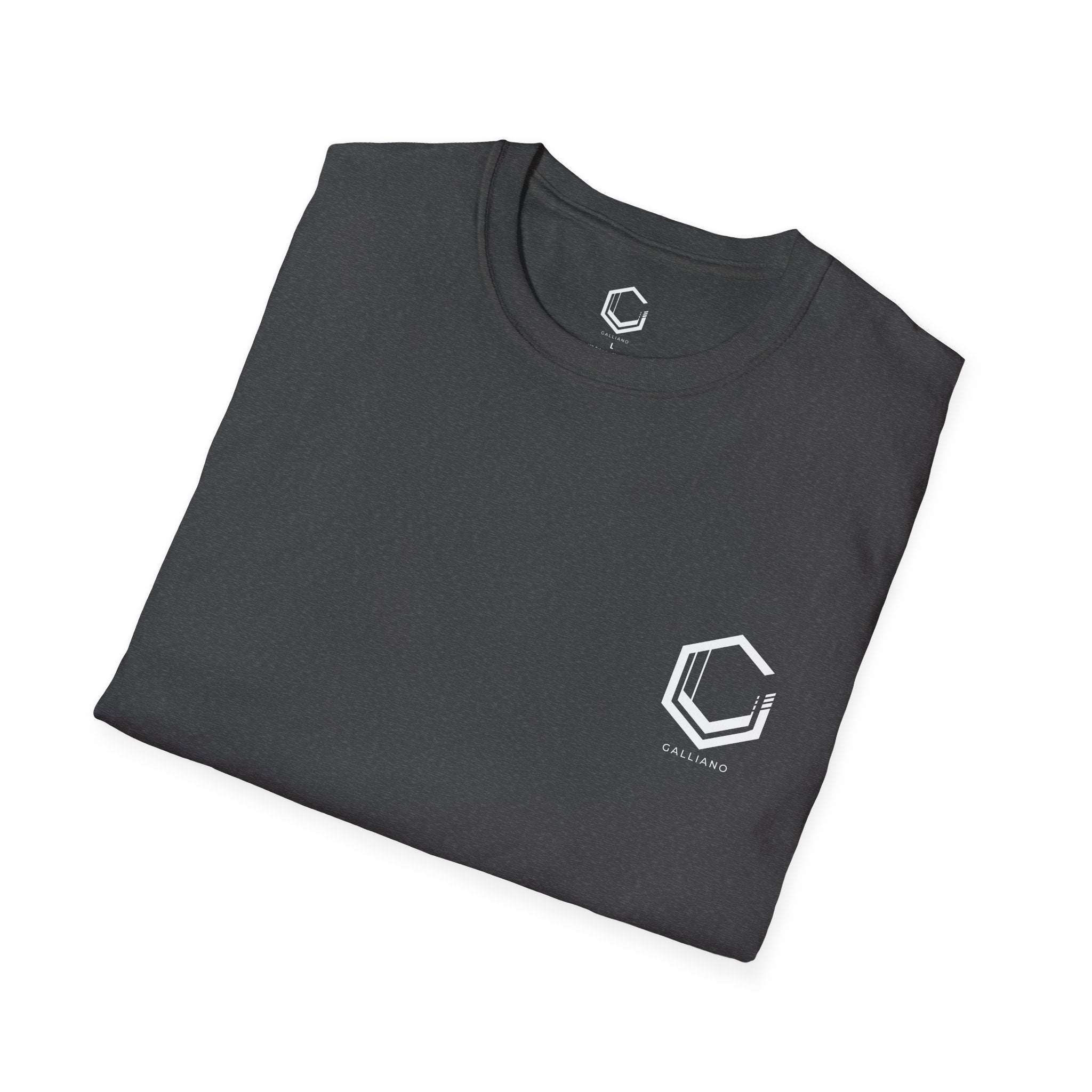 Minimalist Logo T-Shirt | Small Chest Emblem | Unisex Softstyle Tee