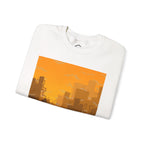 Cityscape Crewneck Sweatshirt | Urban Design | Unisex Heavy Blend