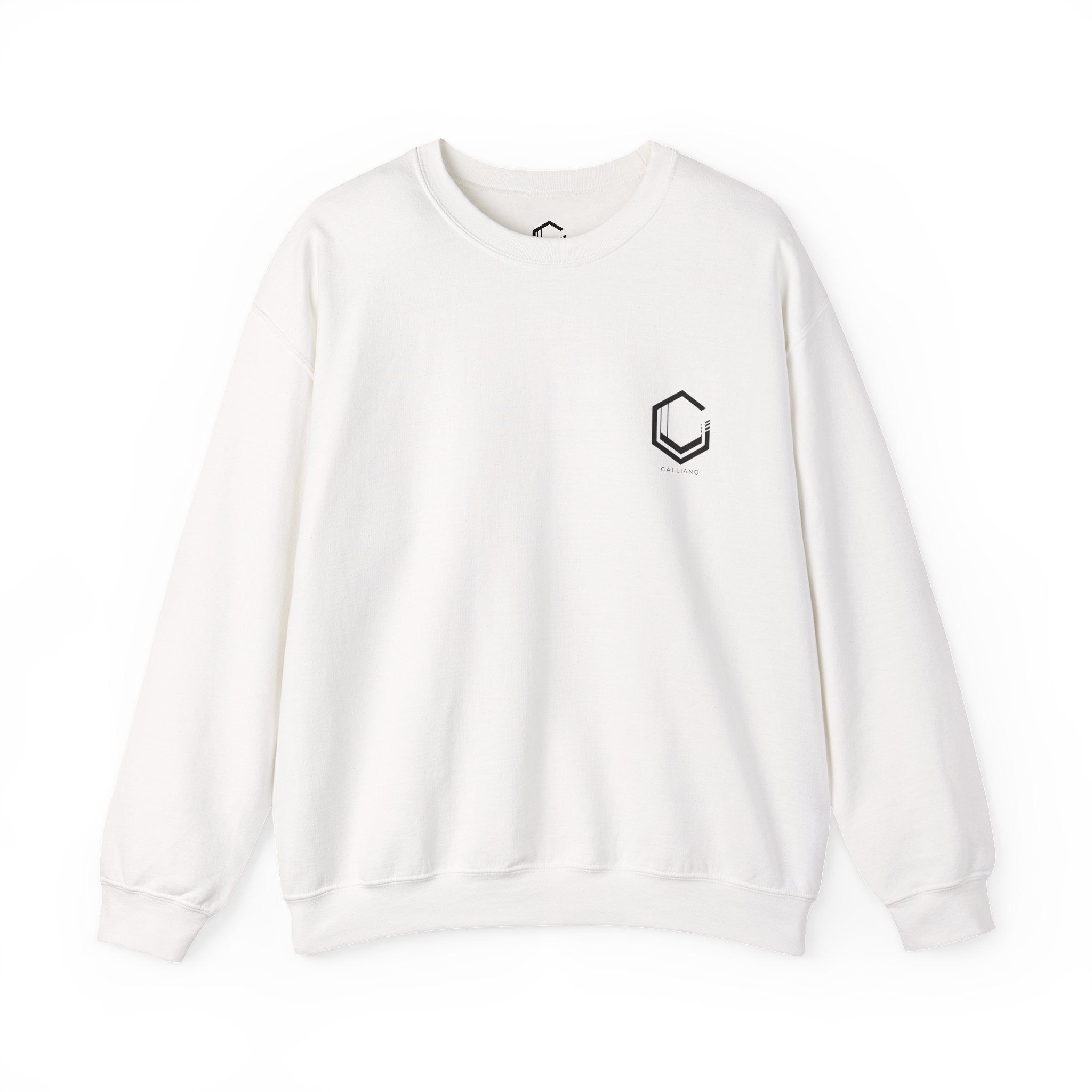 Logo Heavy Blend Crewneck Sweatshirt | Unisex Cotton-Poly Blend