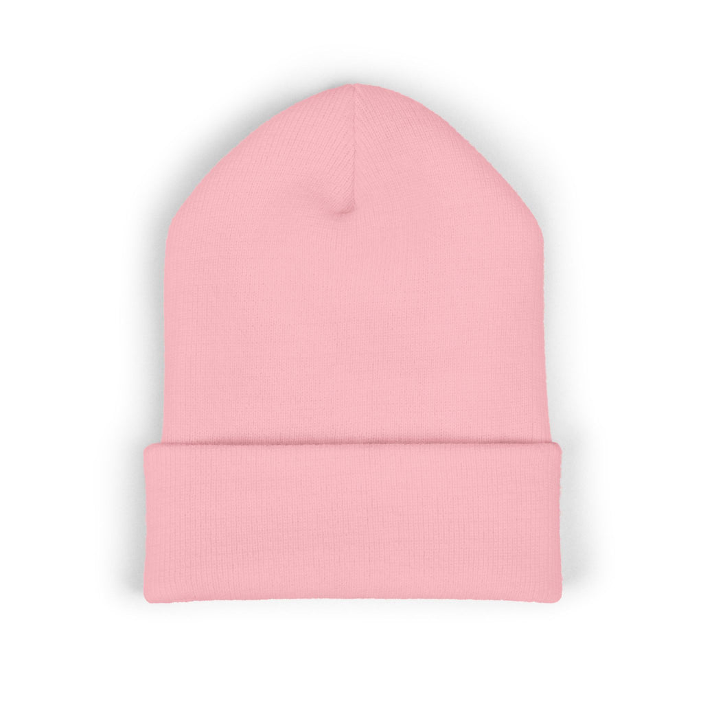White Logo - Classic Cuffed Beanie (Embroidery)