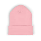 White Logo - Classic Cuffed Beanie (Embroidery)