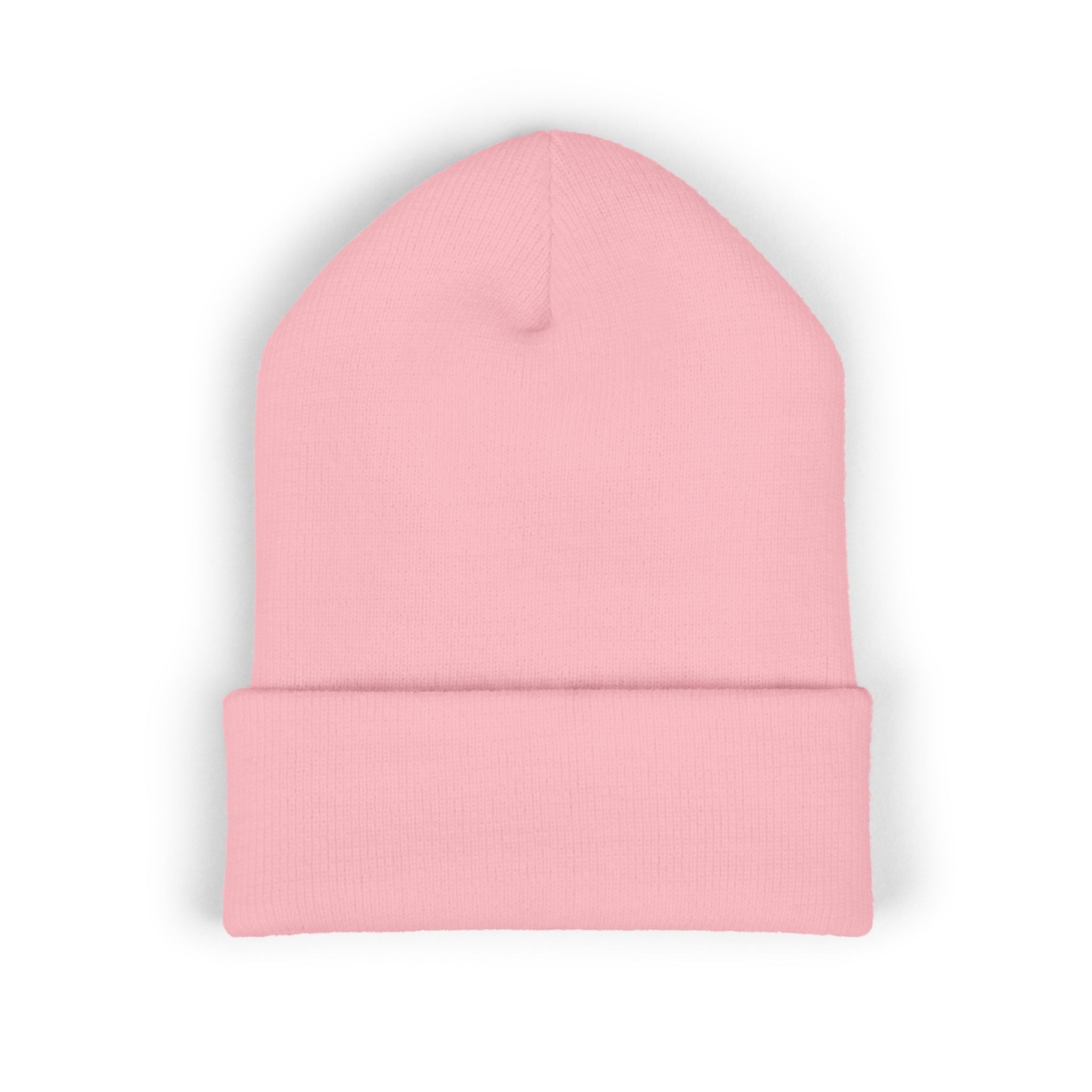 White Logo - Classic Cuffed Beanie (Embroidery)