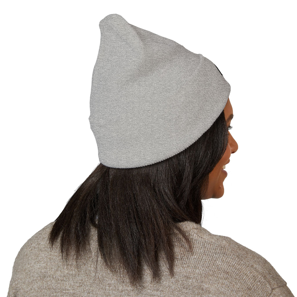 Black Logo - Classic Cuffed Beanie (Embroidery)