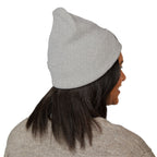 Black Logo - Classic Cuffed Beanie (Embroidery)