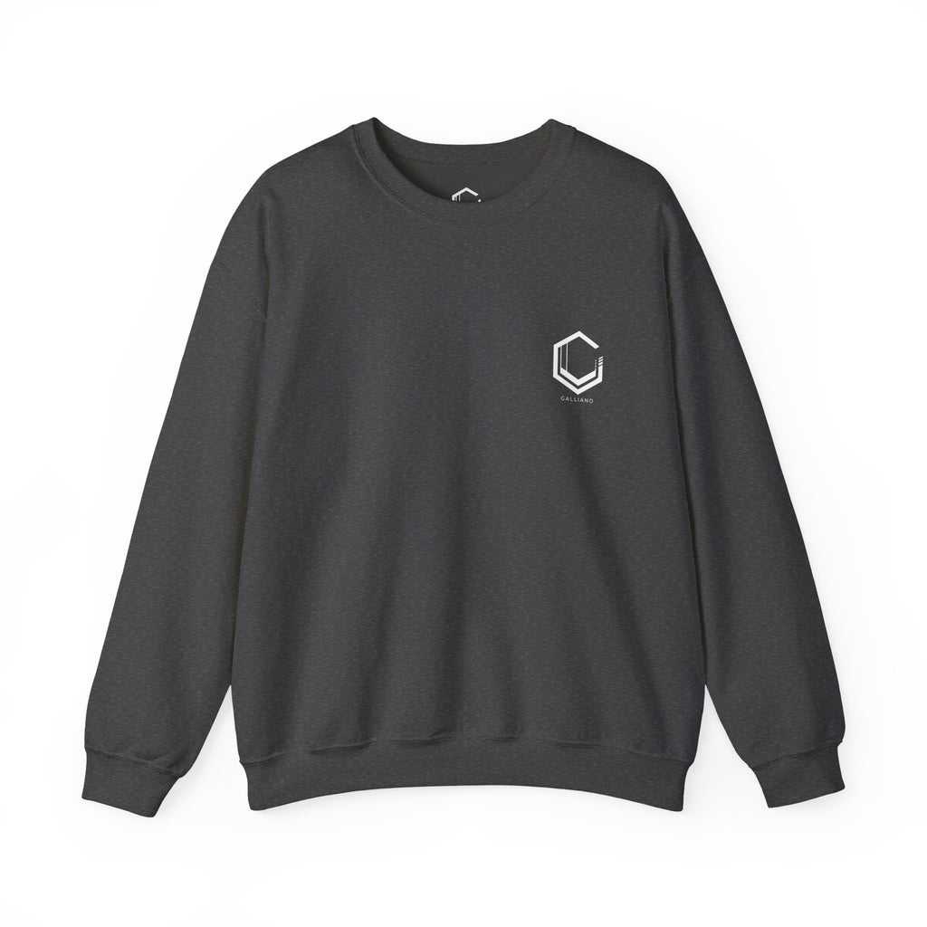 Logo Heavy Blend Crewneck Sweatshirt | Unisex Cotton-Poly Blend