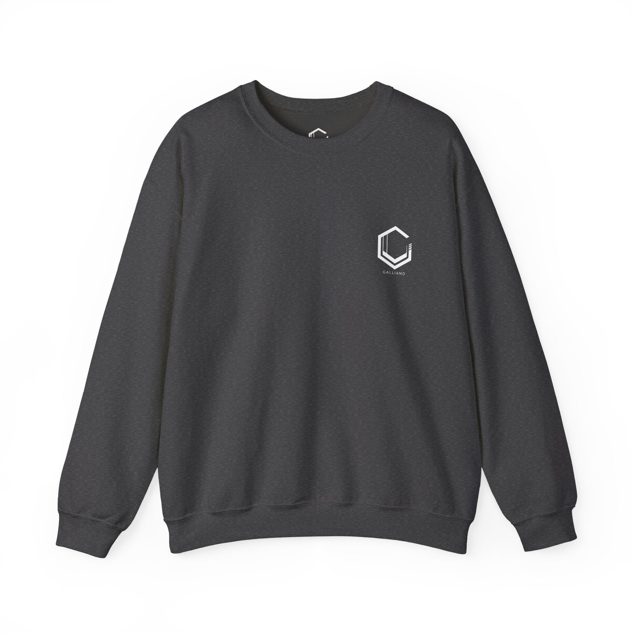 Logo Heavy Blend Crewneck Sweatshirt | Unisex Cotton-Poly Blend