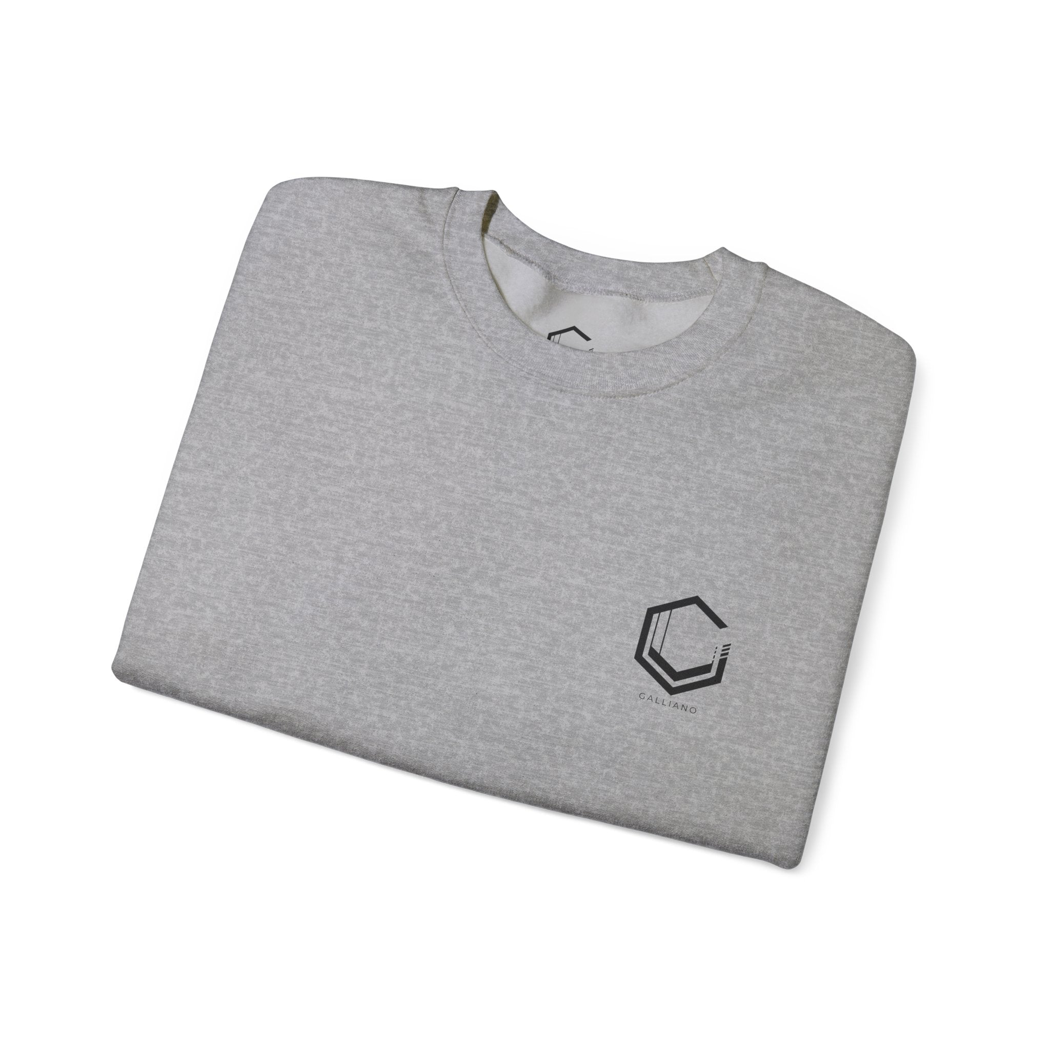 Logo Heavy Blend Crewneck Sweatshirt | Unisex Cotton-Poly Blend