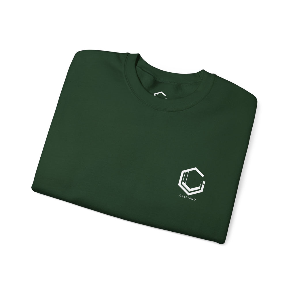 Logo Heavy Blend Crewneck Sweatshirt | Unisex Cotton-Poly Blend