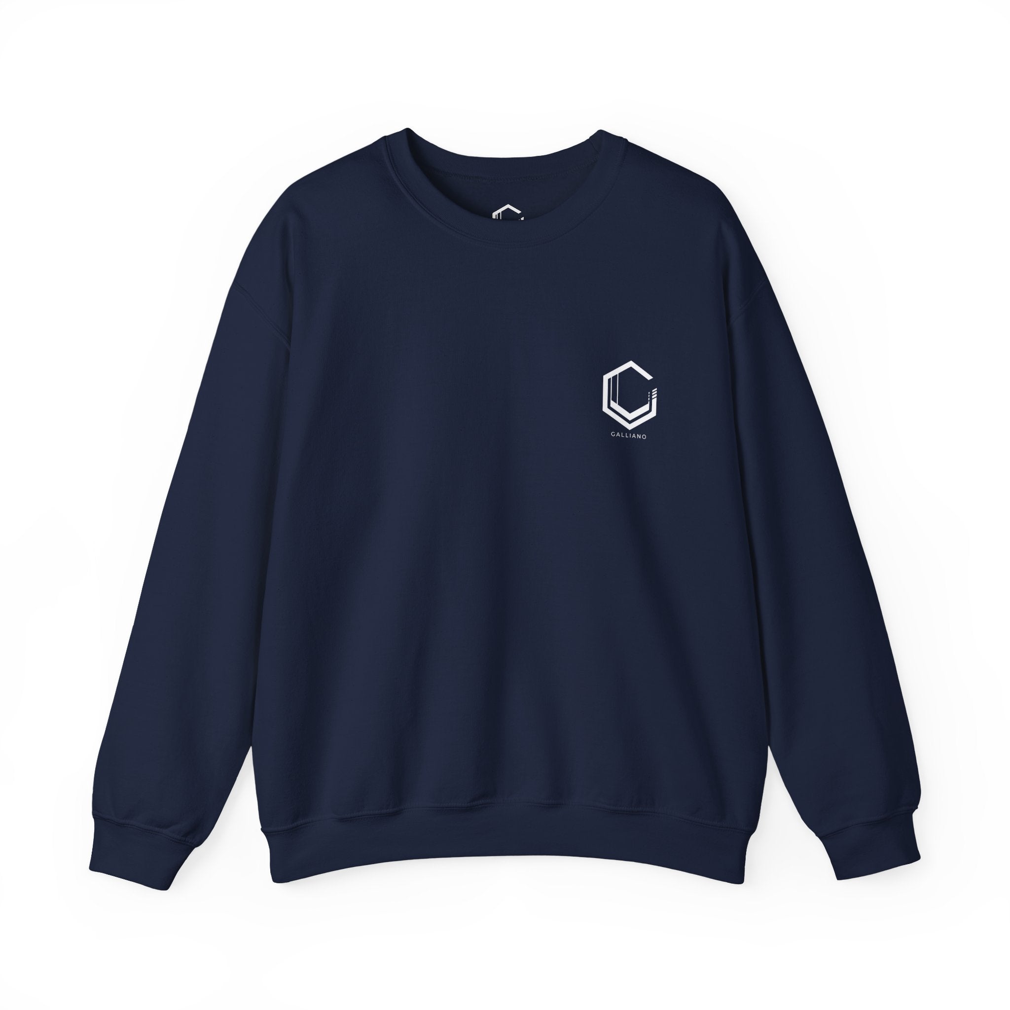 Logo Heavy Blend Crewneck Sweatshirt | Unisex Cotton-Poly Blend