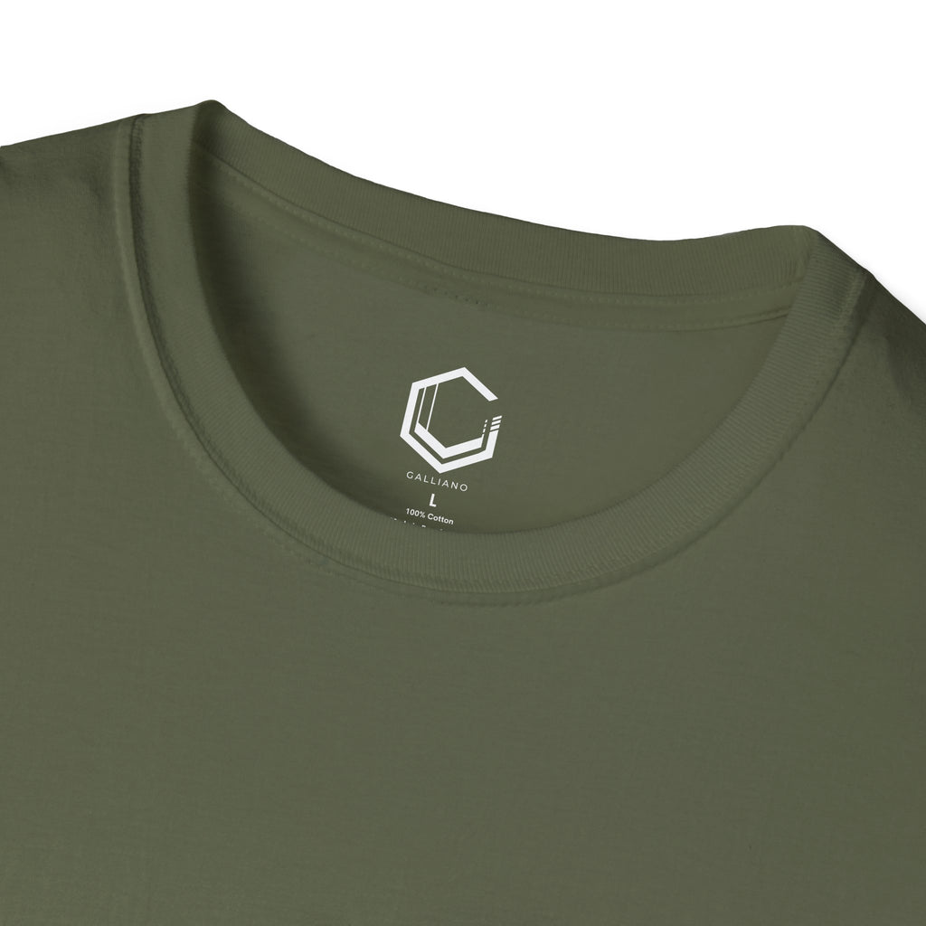 Minimalist Logo T-Shirt | Small Chest Emblem | Unisex Softstyle Tee