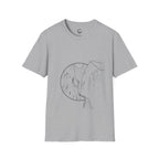Minimalistic Mountain Walk - Unisex Softstyle T-Shirt