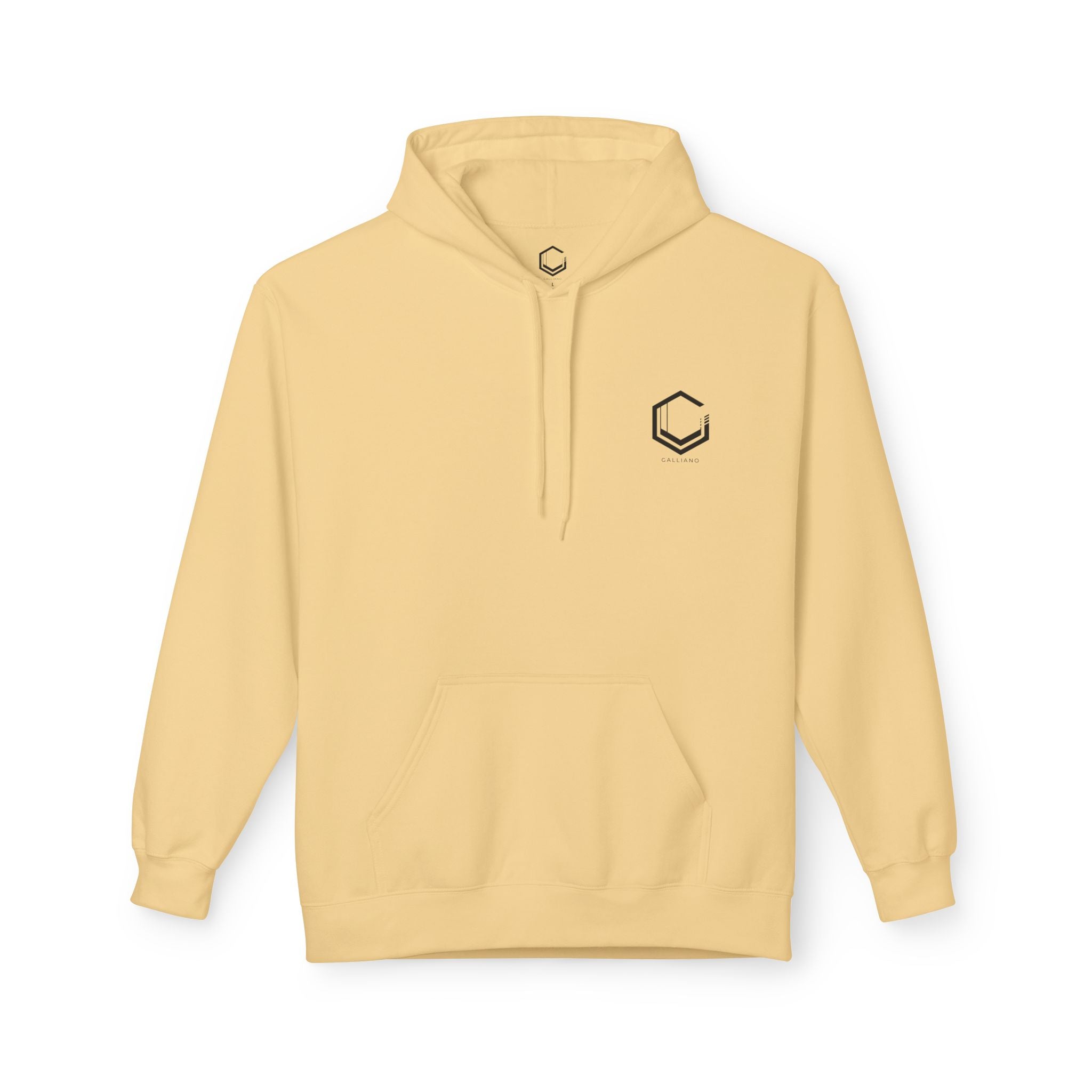 Logo Midweight Softstyle Fleece Hoodie | Sustainable Cotton-Poly Blend