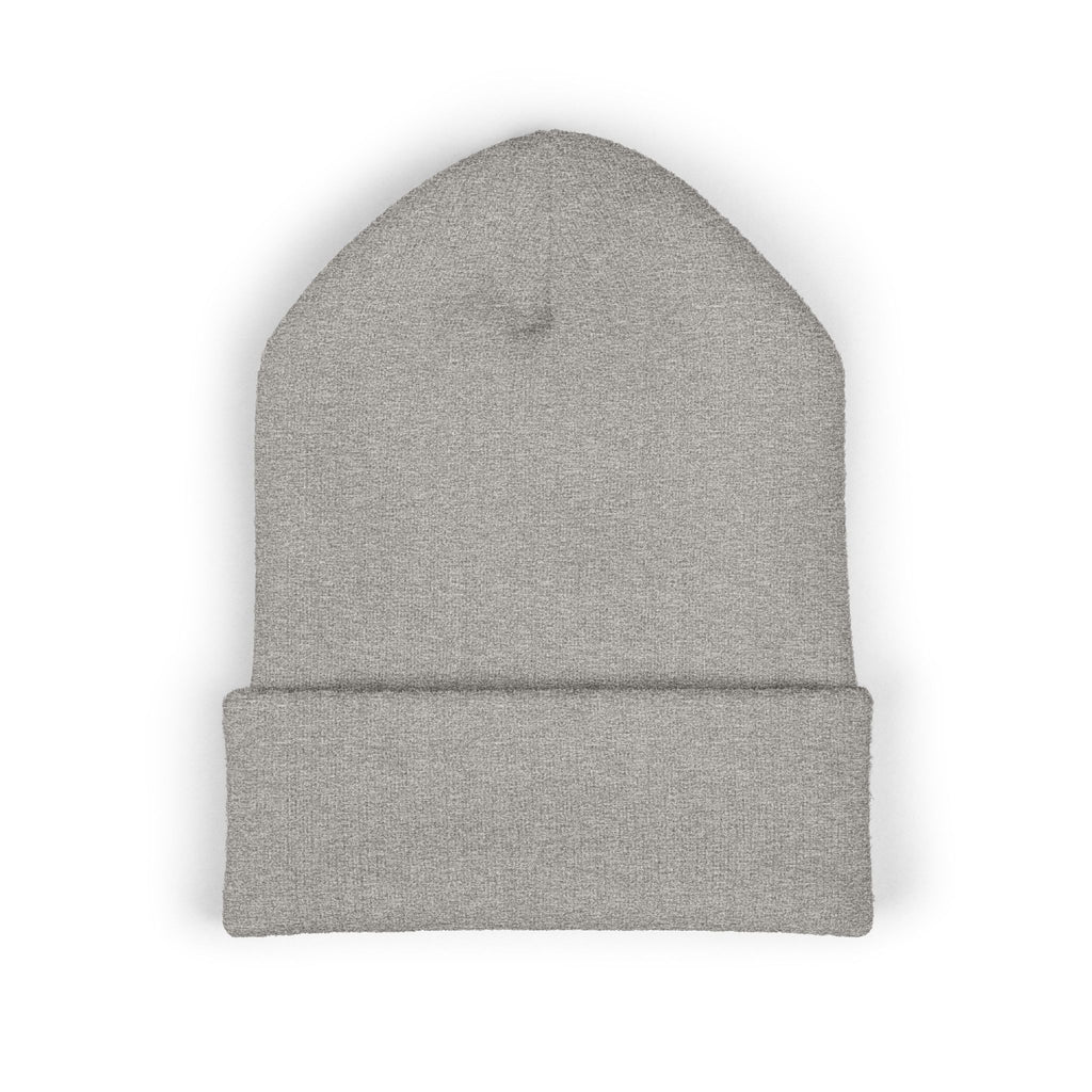 Black Logo - Classic Cuffed Beanie (Embroidery)