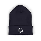 White Logo - Classic Cuffed Beanie (Embroidery)