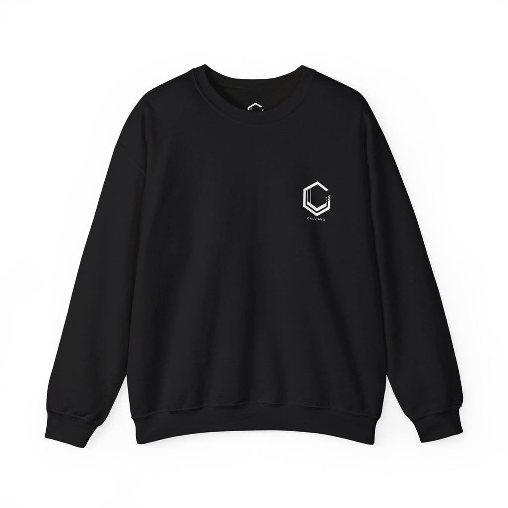 Logo Heavy Blend Crewneck Sweatshirt | Unisex Cotton-Poly Blend