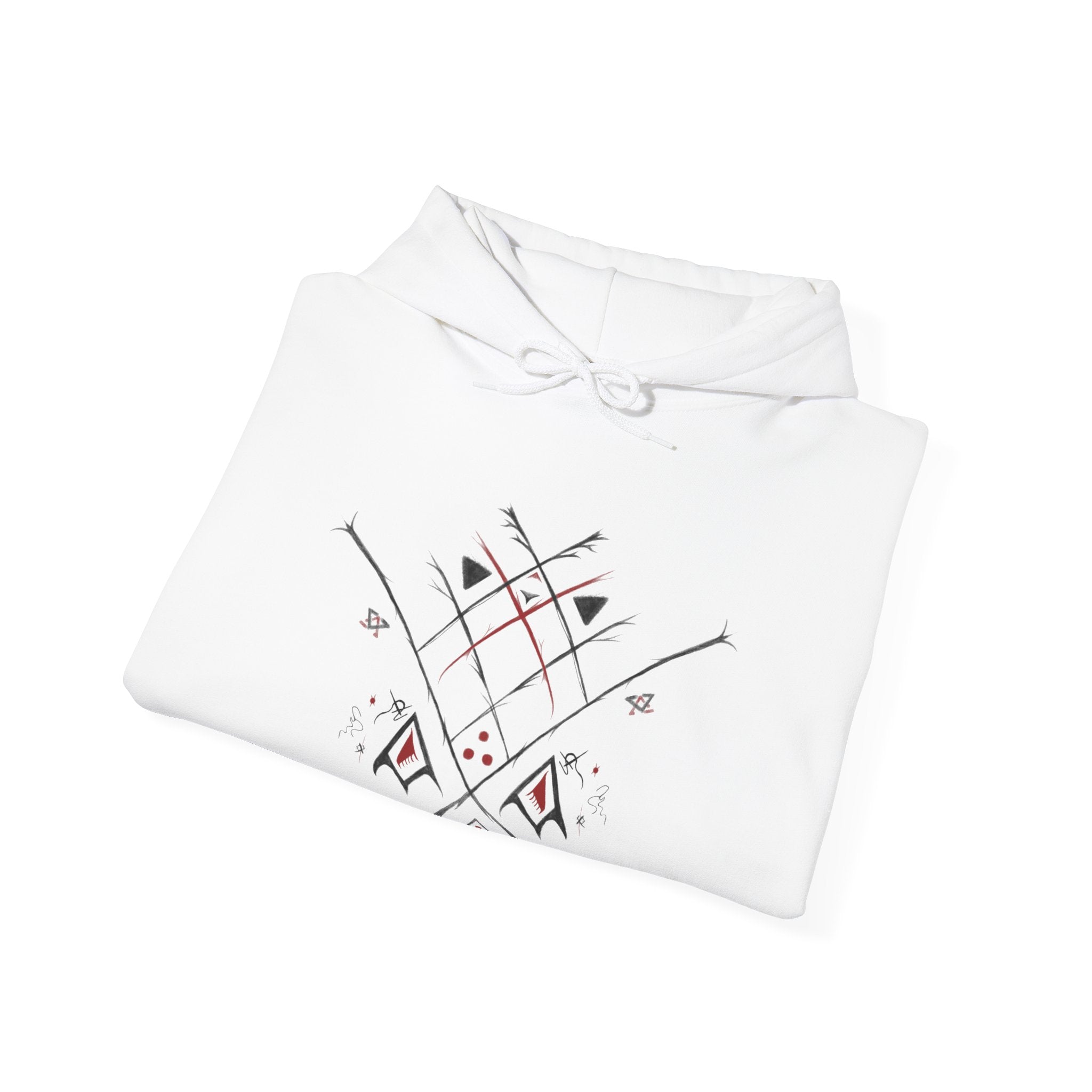 Abstract Sigil Hoodie | Unisex Heavy Blend Hooded Sweatshirt