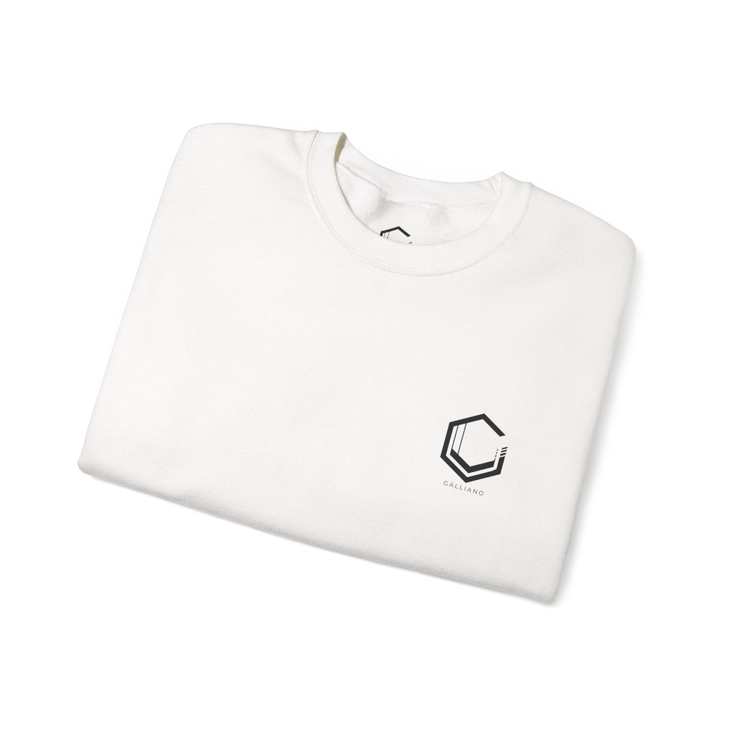 Logo Heavy Blend Crewneck Sweatshirt | Unisex Cotton-Poly Blend