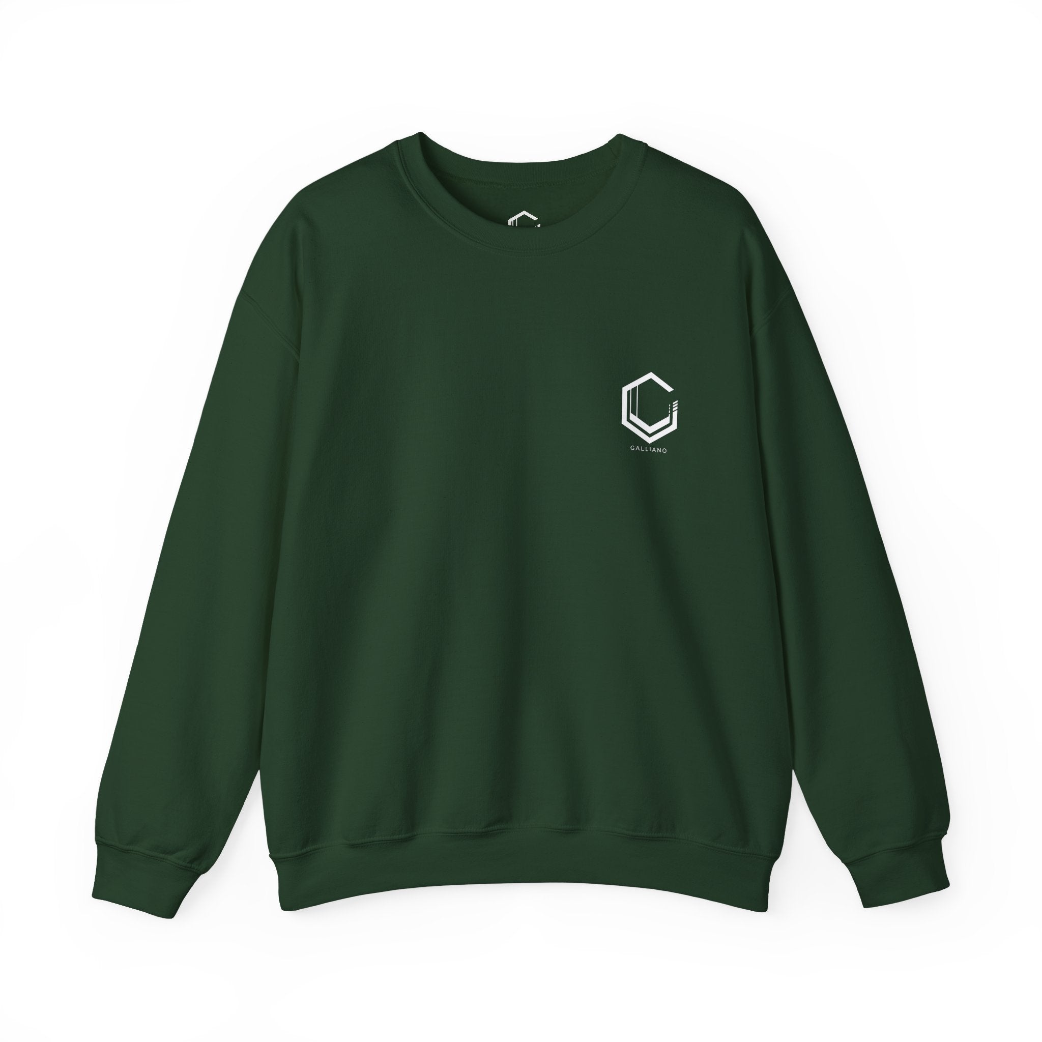 Logo Heavy Blend Crewneck Sweatshirt | Unisex Cotton-Poly Blend