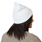 Black Logo - Classic Cuffed Beanie (Embroidery)