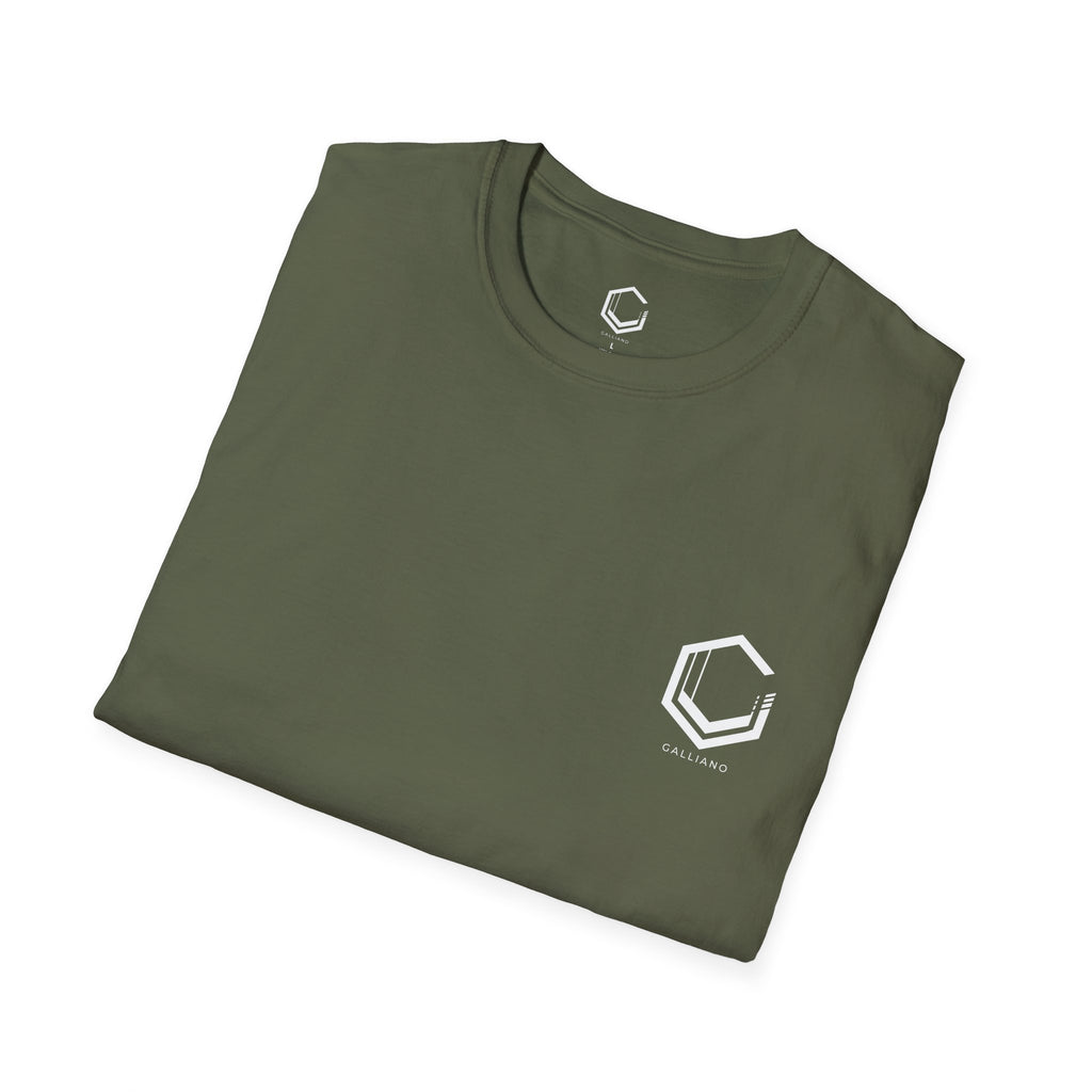 Minimalist Logo T-Shirt | Small Chest Emblem | Unisex Softstyle Tee