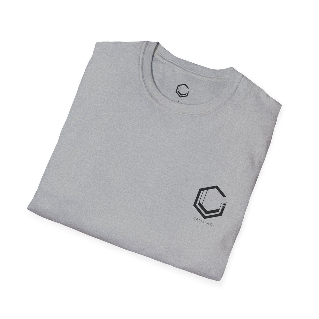 Minimalist Logo T-Shirt | Small Chest Emblem | Unisex Softstyle Tee