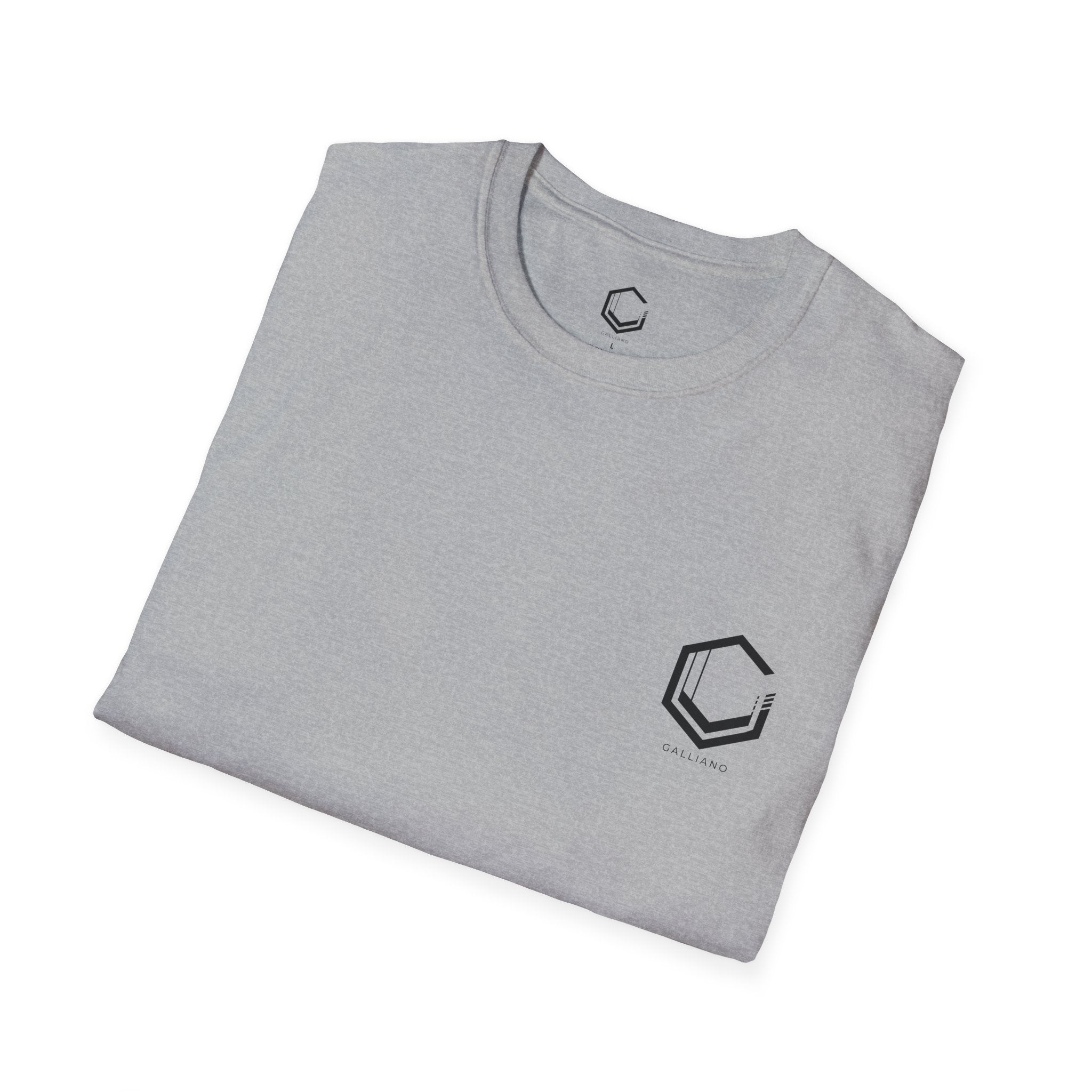 Minimalist Logo T-Shirt | Small Chest Emblem | Unisex Softstyle Tee