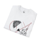 Abstract Design Oversized Boxy Tee | Unisex Relaxed Fit T-Shirt