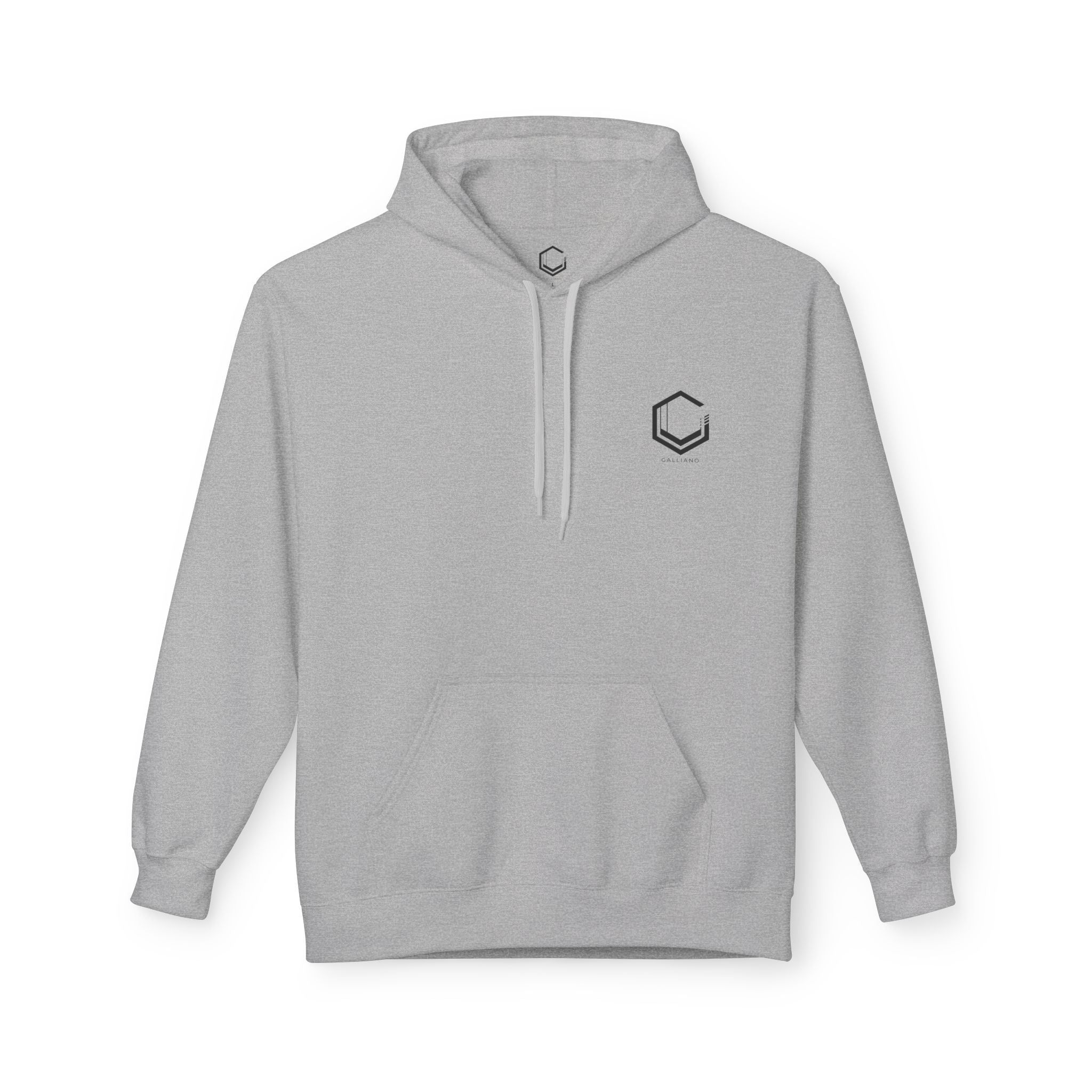 Logo Midweight Softstyle Fleece Hoodie | Sustainable Cotton-Poly Blend