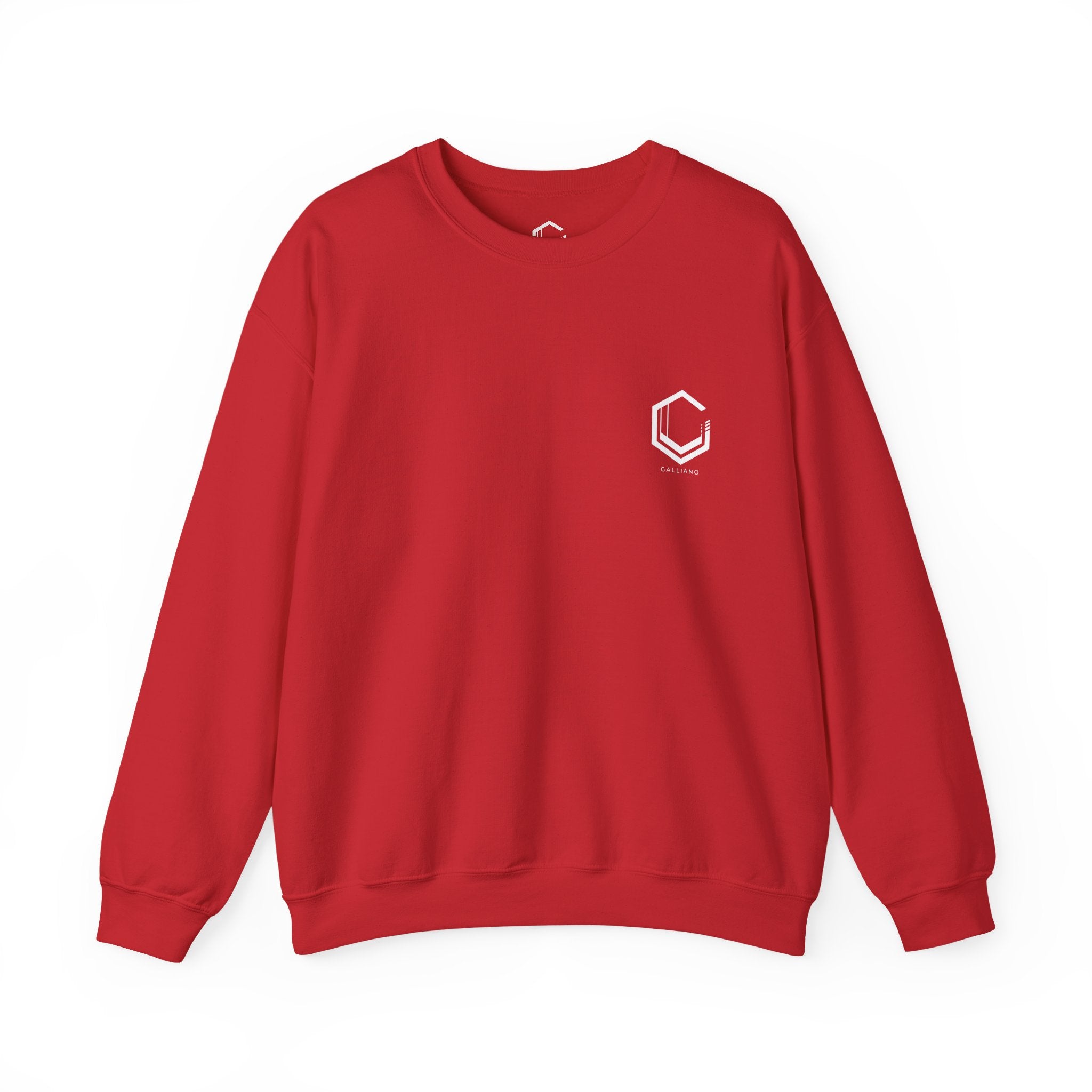 Logo Heavy Blend Crewneck Sweatshirt | Unisex Cotton-Poly Blend
