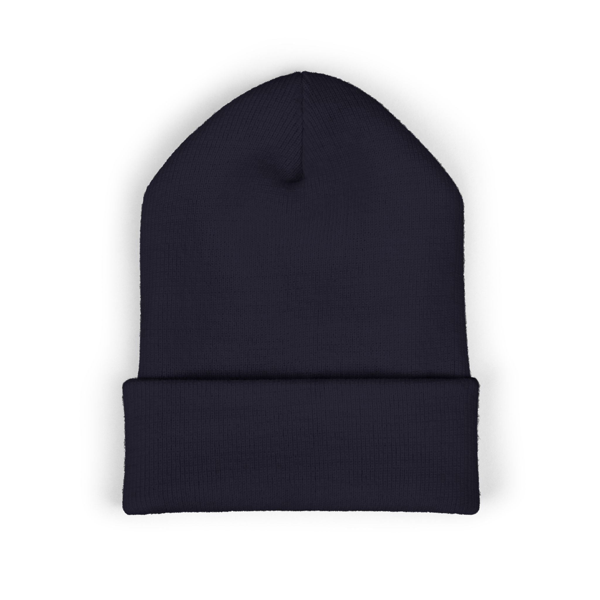 White Logo - Classic Cuffed Beanie (Embroidery)