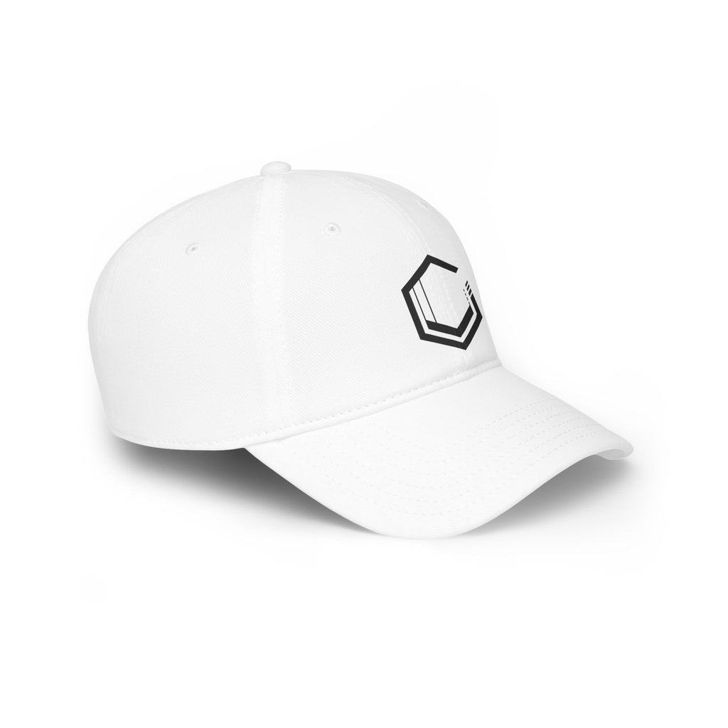 Logo Low Profile Baseball Cap | Minimalist Design | 100% Cotton