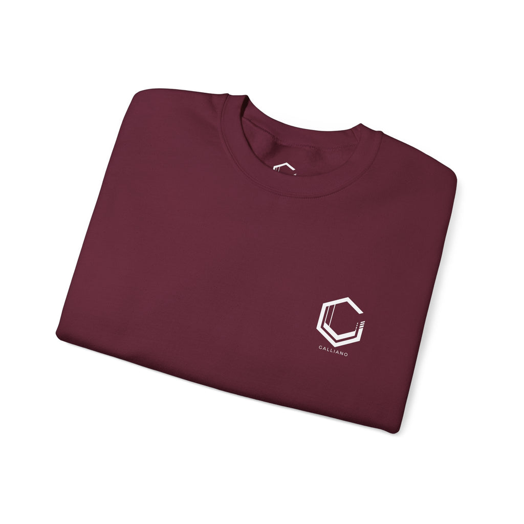 Logo Heavy Blend Crewneck Sweatshirt | Unisex Cotton-Poly Blend