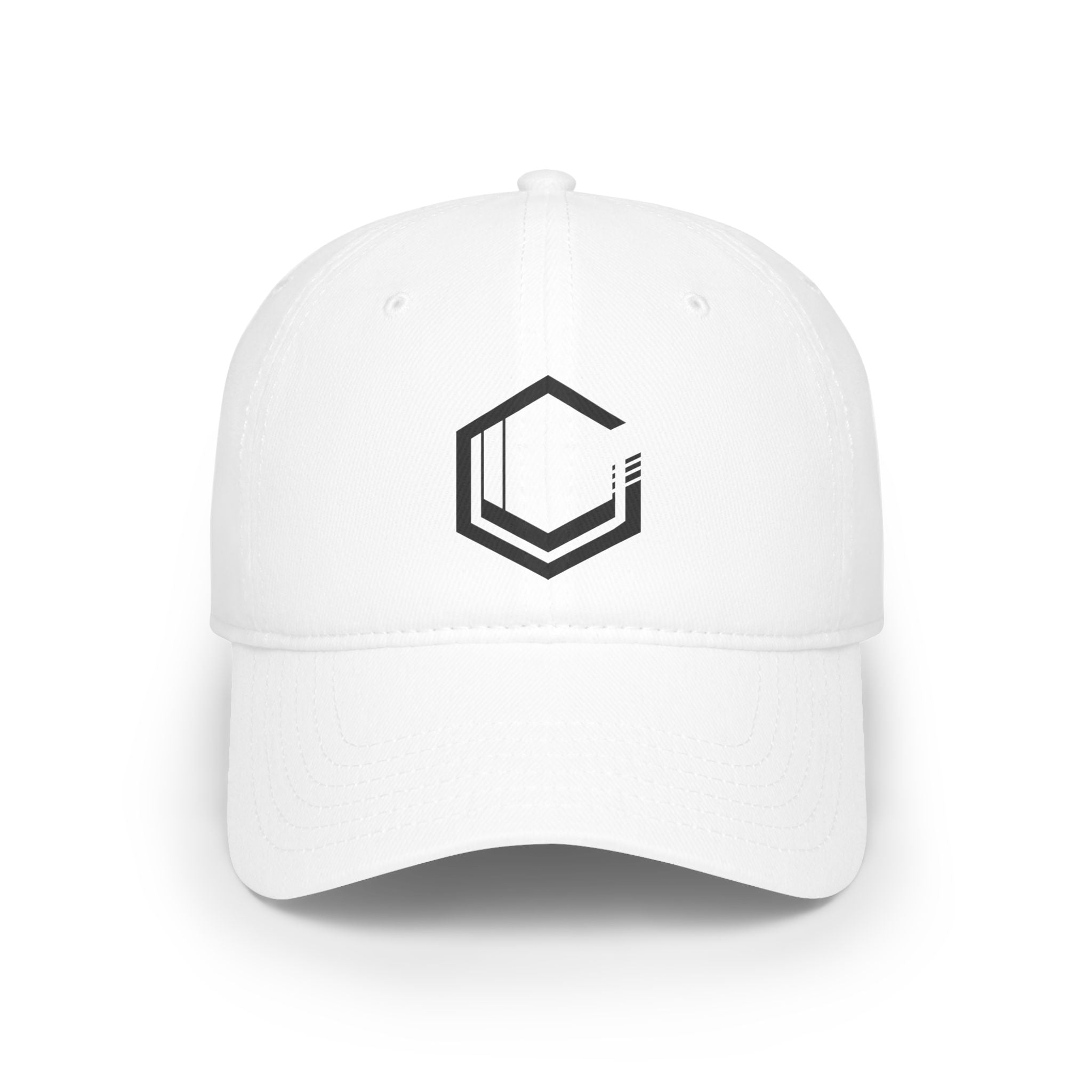 Logo Low Profile Baseball Cap | Minimalist Design | 100% Cotton