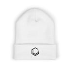 Black Logo - Classic Cuffed Beanie (Embroidery)