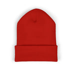 White Logo - Classic Cuffed Beanie (Embroidery)