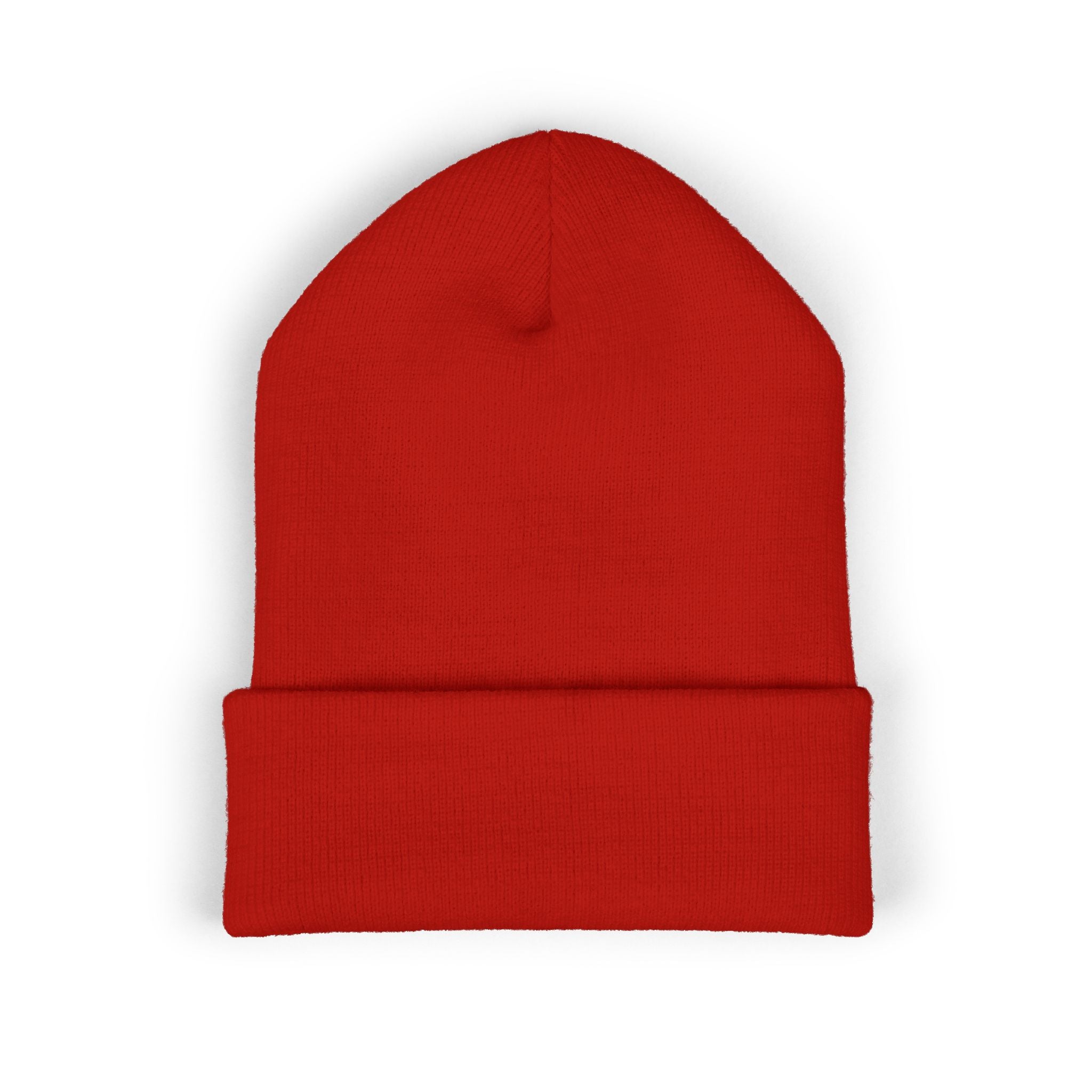 White Logo - Classic Cuffed Beanie (Embroidery)
