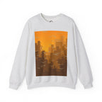 Cityscape Crewneck Sweatshirt | Urban Design | Unisex Heavy Blend