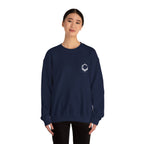 Logo Heavy Blend Crewneck Sweatshirt | Unisex Cotton-Poly Blend
