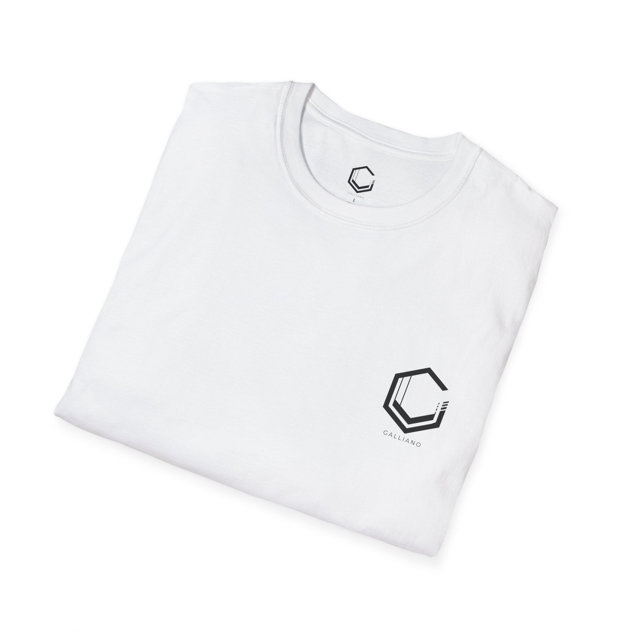 Minimalist Logo T-Shirt | Small Chest Emblem | Unisex Softstyle Tee