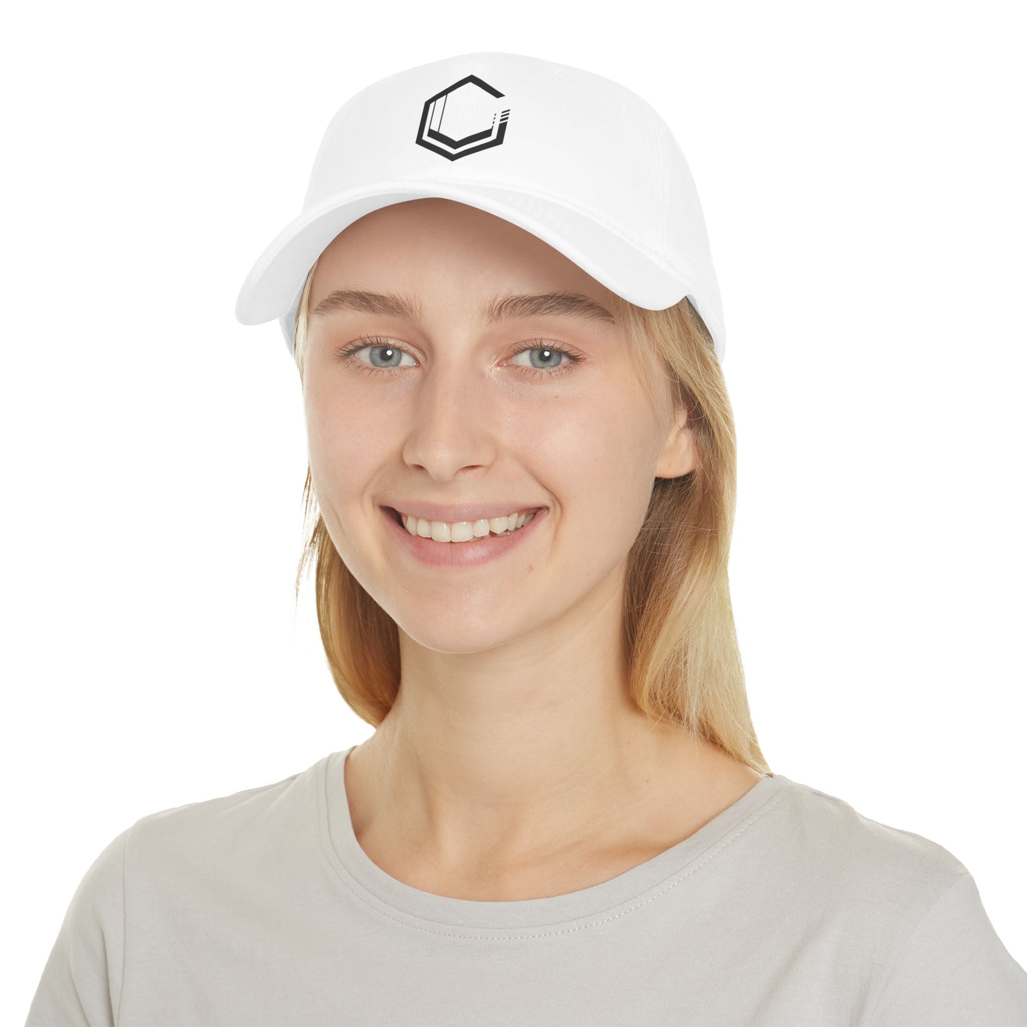 Logo Low Profile Baseball Cap | Minimalist Design | 100% Cotton
